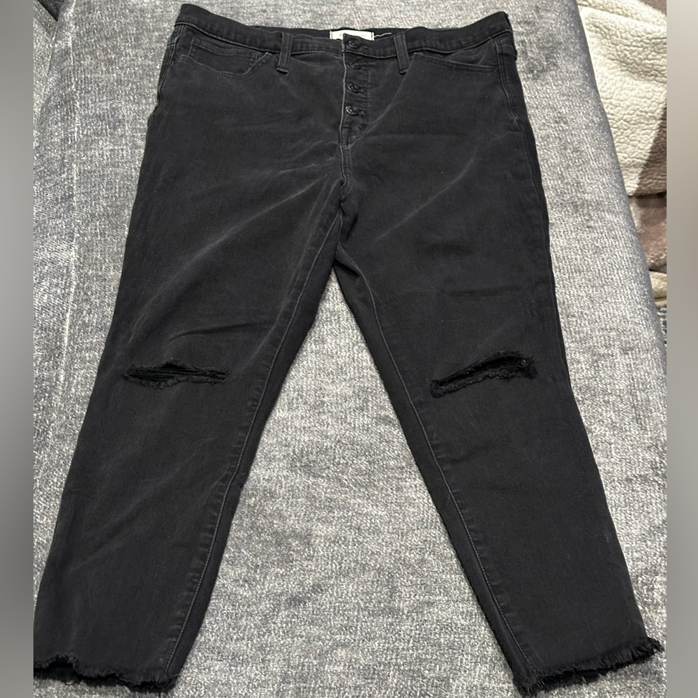 Madewell Black Skinny Jeans